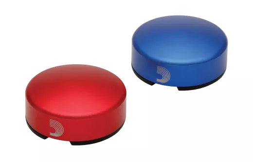DAddario - XPND Footswitch Topper - Blue and Red (2 Pack)