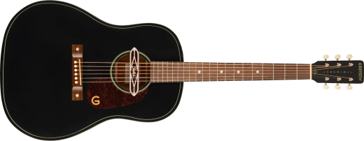 Guitares Gretsch - Deltoluxe Dreadnought avec touche en noyer - Table noire