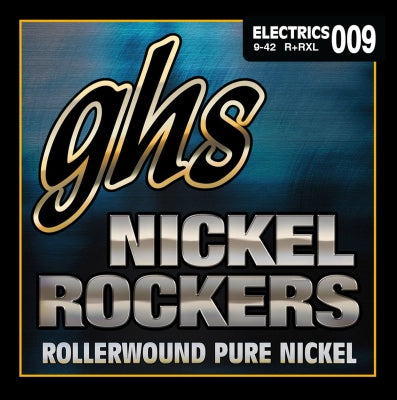 Cordes GHS - Cordes Nickel Rockers Rollerwound pour guitare électrique - Extra Light