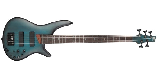 Ibanez - Basse électrique 5 cordes SR Standard en édition limitée - Dark Blue Stained Burst Flat
