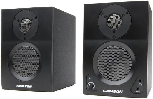 Samson - Moniteurs de studio actifs Bluetooth MediaOne BT3 (paire)