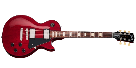 Gibson - Guitare électrique Les Paul Standard des années 50 avec étui rigide, table en acajou - Cerisier vintage