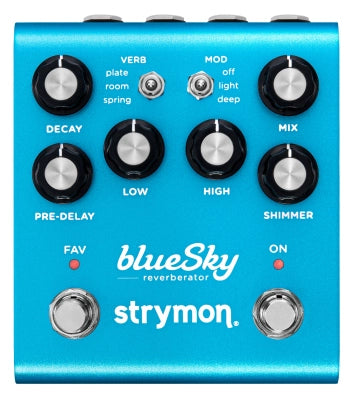 Strymon - Pédale de réverbération blueSky v2