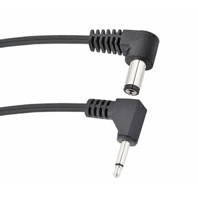 Voodoo Lab - Adaptateur cylindrique 2,1 mm vers mini-plug 3,5 mm - Angle droit - 18