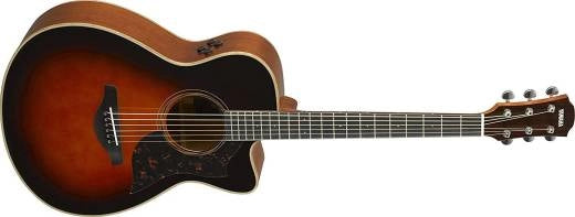 Yamaha - AC3M Concert Pan coupé tout épicéa massif/acajou - Tobacco Brown Sunburst