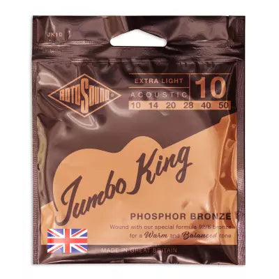 Rotosound - Phosphor Bronze 10-50 Extra Light Acoustic Guitar Strings