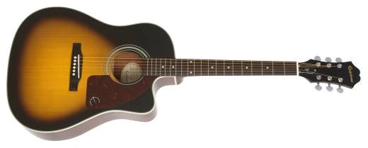 Epiphone - J-15EC Deluxe avec étui - Vintage Sunburst