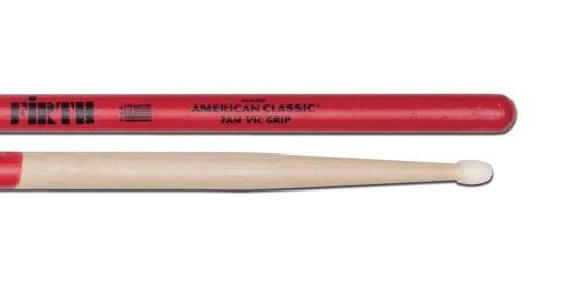 Bâtons Vic Firth - Poignée antidérapante Vic Firth 7A en nylon