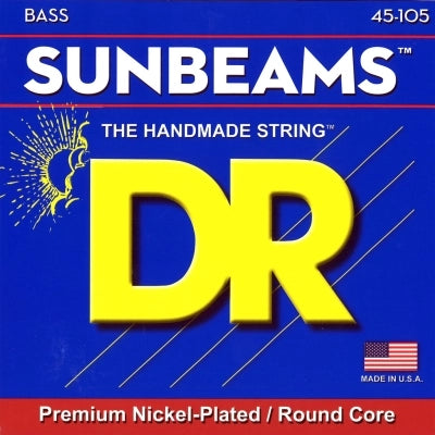 DR Strings - Cordes de basse nickelées Sunbeam - Medium (45-105)