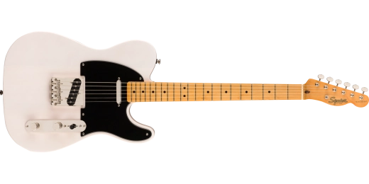 Squier - Telecaster Classic Vibe 50s avec manche et touche en érable - White Blonde