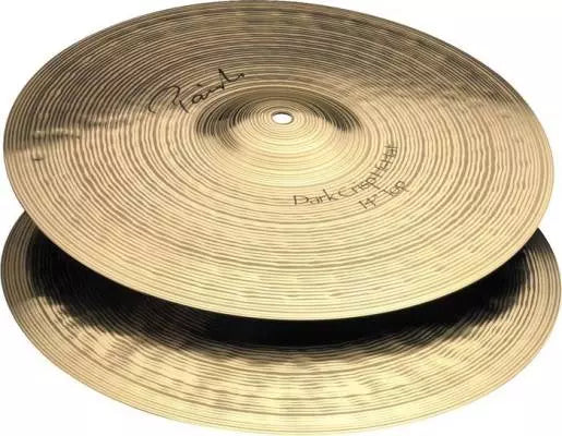 Paiste - Paire de charlestons Signature 14 pouces Dark Crisp