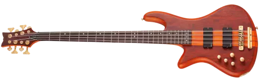 Schecter - Stiletto Studio-8 Electric Bass - Honey Satin (Left Handed)