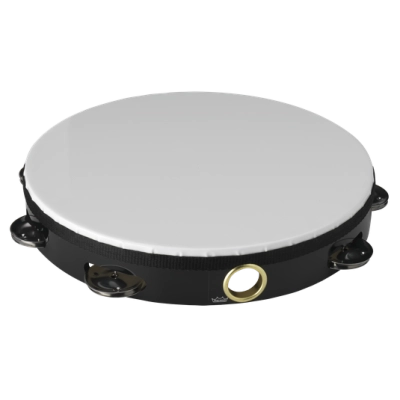 Remo - Economy Tambourine, Mylar w/Single Row Jingles - 10 Inch
