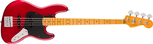 Fender - American Ultra II Jazz Bass, touche en érable - Sinister Red