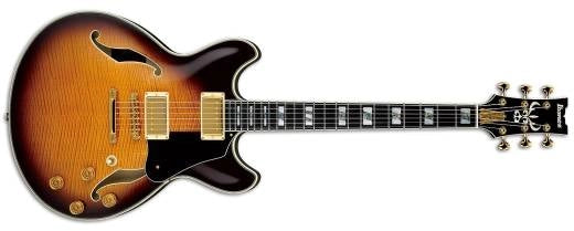 Ibanez - Guitare électrique John Scofield - Vintage Sunburst