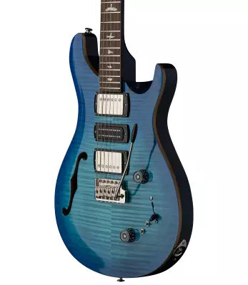 PRS Guitars - Guitare électrique semi-creuse SE Special avec housse - Lake Blue