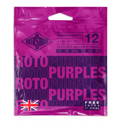 Rotosound - RotoPurples Heavy Guitar Strings - Medium 12-52