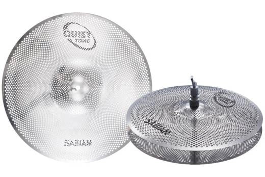 Sabian - Pack de cymbales Quiet Tone - 13" charleston et 18" crash-ride
