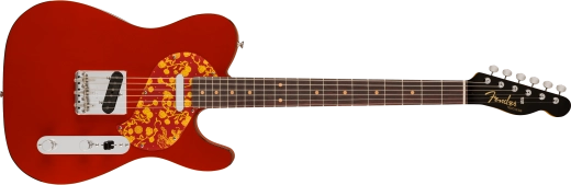 Fender - Telecaster Raphael Saadiq Édition Limitée, touche palissandre avec étui - Rouge métallisé foncé
