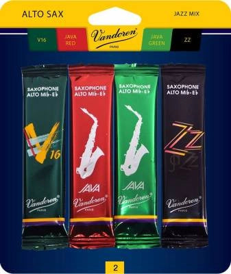 Vandoren - Pack de mix jazz pour saxophone alto - 2