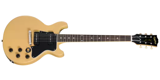 Epiphone - Guitare électrique Les Paul Special Double Cut Reissue 1960 avec étui rigide - Jaune TV