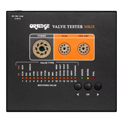 Amplificateurs Orange - Testeur de tubes à lampes MKII