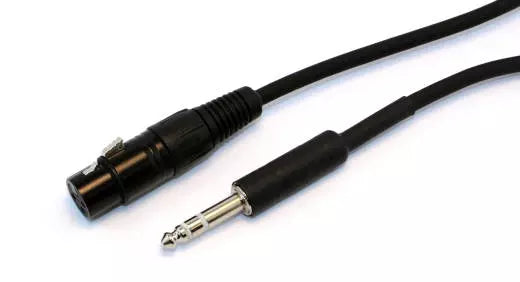 Yorkville Sound - Câble d'interconnexion symétrique XLR-F vers TRS-M série standard - 1,8 m