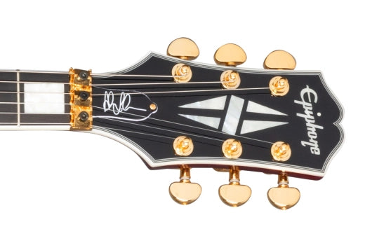 Epiphone - Alex Lifeson Les Paul Axcess Quilt - Rouge Rubis avec Étui Rigide