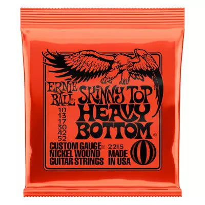Cordes électriques Ernie Ball - Skinny Top Heavy Bottom Slinky 10-52