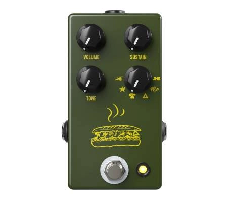 JHS Pedals - Muffuletta Distortion/Fuzz Pedal - Army Green