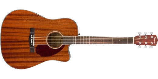 Fender - Guitare acoustique Dreadnought CD-140SCE tout acajou avec étui