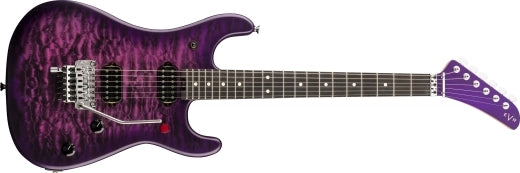 EVH - Série 5150 Deluxe QM, touche en ébène - Purple Daze