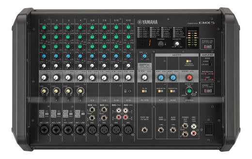Yamaha - 12 Channel Powered Compact Mixer - 2 x 460W