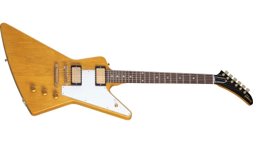 Gibson Custom Shop - Korina Explorer 1958 - Pickguard blanc