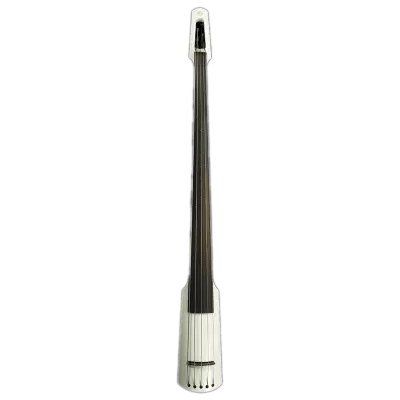 NS Designs - Basse électrique verticale WAV 5 cordes - Blanc brillant