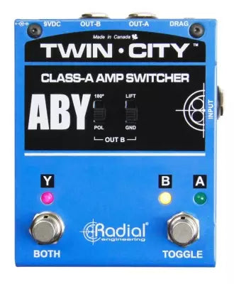 Radial - Twin-City ABY Amp Switcher