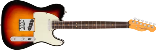 Fender - American Ultra Luxe Vintage 60s Telecaster Custom, Rosewood Fingerboard - 3-Tone Sunburst