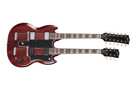 Gibson - Jimmy Page EDS-1275 Doubleneck VOS Guitare électrique avec étui rigide - 69 Cherry