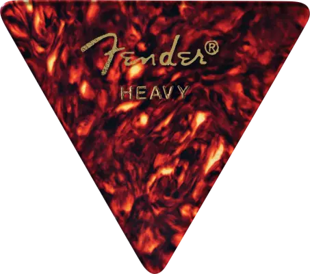 Fender - 355 Shape Celluloid Guitar Picks - Heavy (12 Pack)