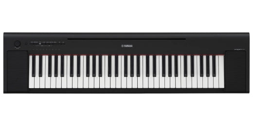 Yamaha - NP-15 Piaggero 61-Key Digital Piano w/Adaptor - Black