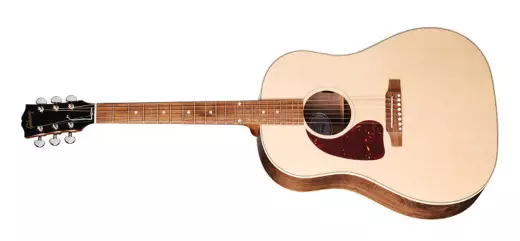 Gibson - Guitare électro-acoustique J-45 Studio en noyer avec étui rigide - Naturel (gaucher)