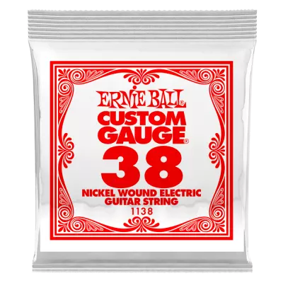 Corde de guitare simple filée nickel Ernie Ball - .038w