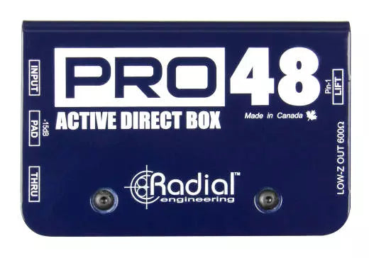 Radial - Boîtier DI actif Pro 48