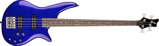 Jackson Guitars - Série JS Spectra Bass JS3, touche en laurier - Bleu indigo