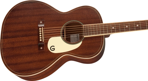 Gretsch Guitars - Jim Dandy Concert Acoustic Guitar, Walnut Fingerboard with Aged White Pickguard - Frontier Stain
