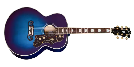 Gibson - Guitare acoustique/électrique standard SJ-200 - Blueberry Burst