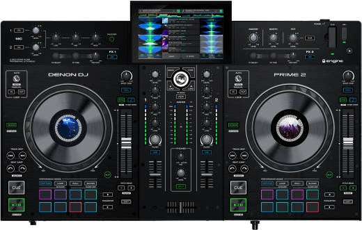 Denon - PRIME 2 Console DJ intelligente autonome à 2 canaux