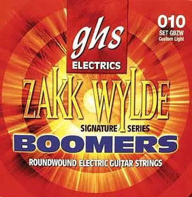GHS Strings - Zakk Wylde Boomers 10-60 Electric Strings