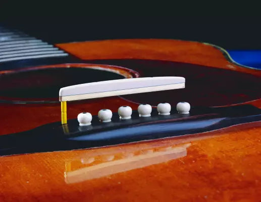 LR Baggs - Espacement des cordes en acier du transducteur de selle LB6