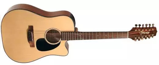 Takamine - EG345C - Guitare acoustique/électrique Dreadnought 12 cordes série G